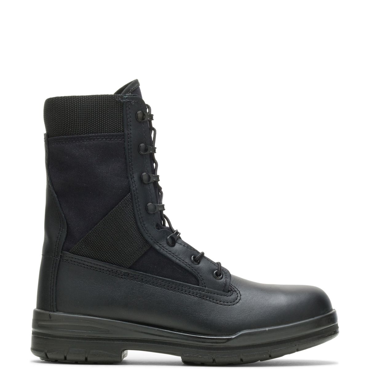 navy slip on boots