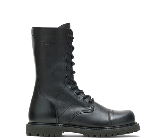 LEATHER JUMP BOOTS MILITARY ARMY STYLE HI QUALITY SIZES 7 TO 13 