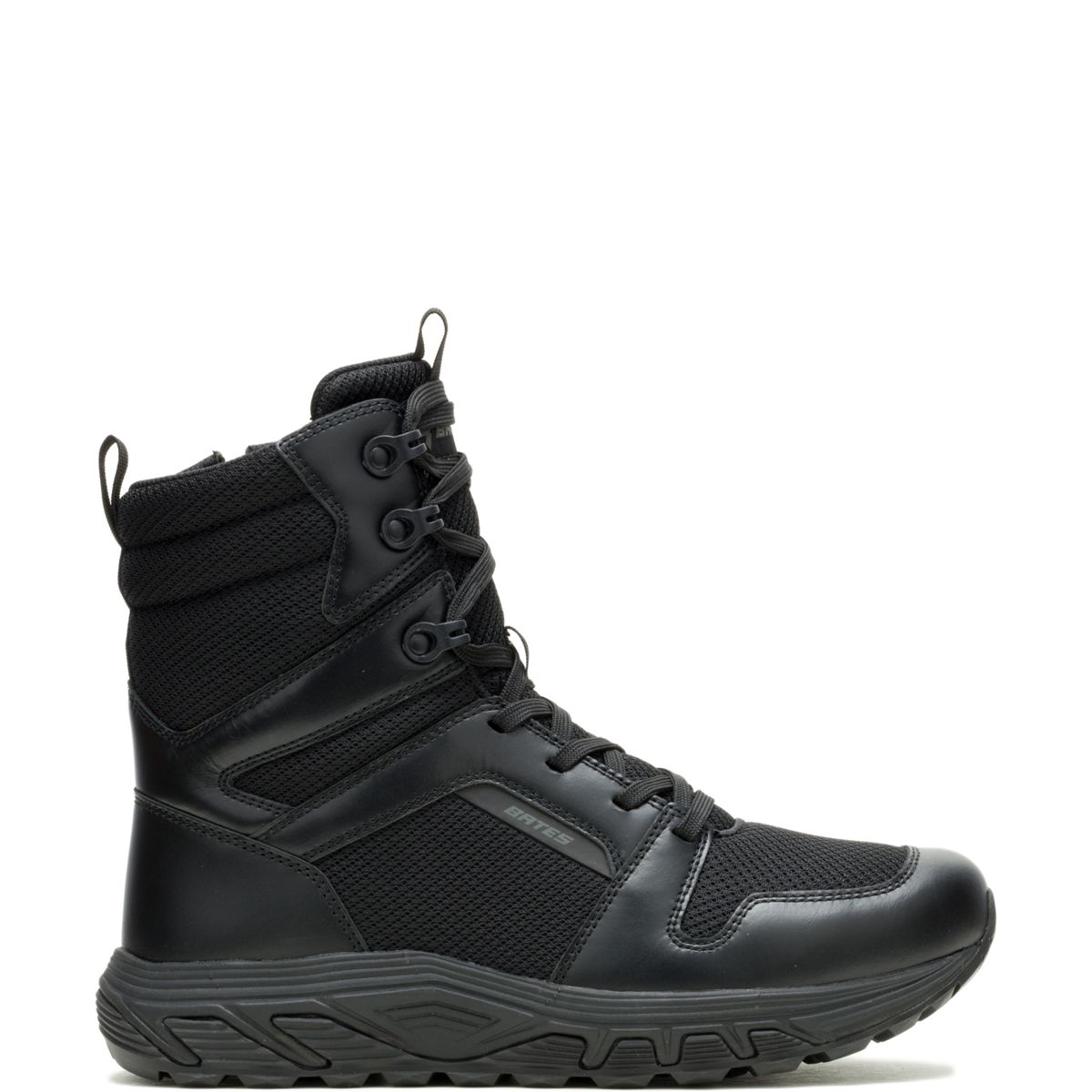 Rush 2 Tall Side Zip Tactical Boot, Black, dynamic