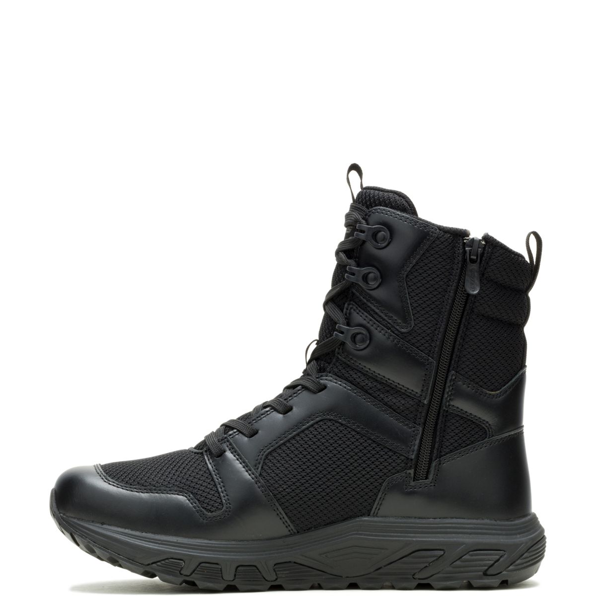 Rush 2 Tall Side Zip Tactical Boot, Black, dynamic 3