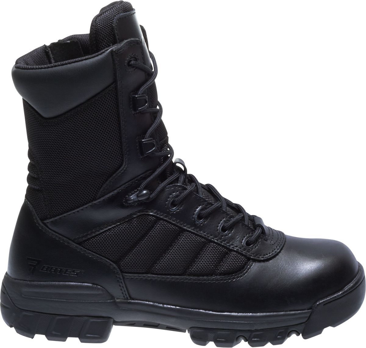 black composite toe military boots