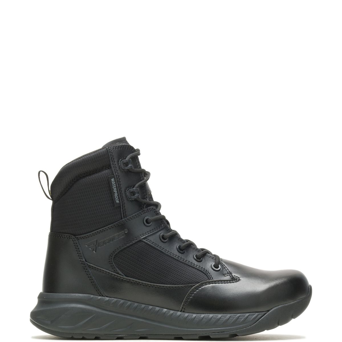 All black hot sale waterproof boots