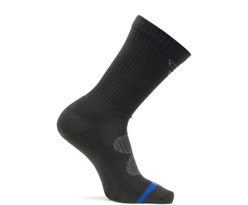 3 PK USA Crafted Tactical Sport Sock - Midcalf, Black, dynamic