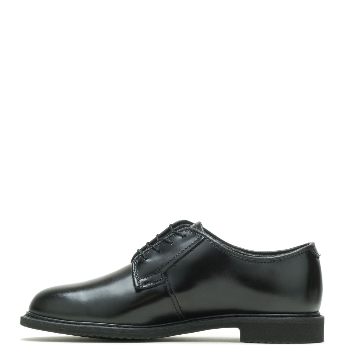 Bates Lites® Black Leather Oxford, Black, dynamic 3