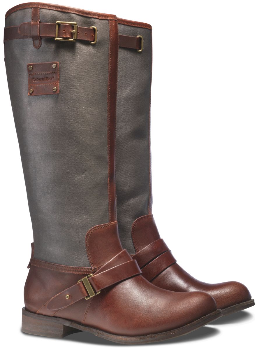 caterpillar knee high boots