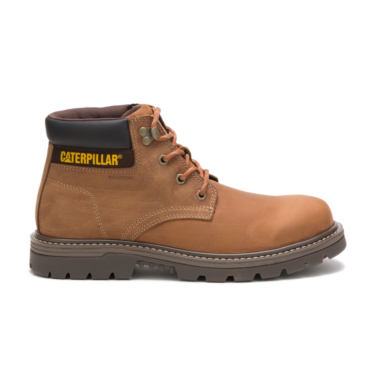 Outbase Waterproof Work Boot, Brown, dynamic 1