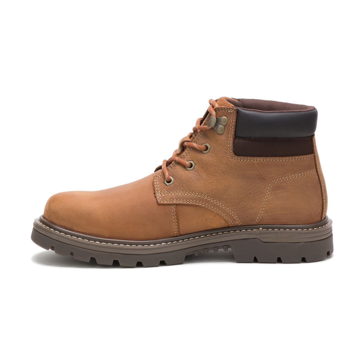 Outbase Waterproof Work Boot, Brown, dynamic 3