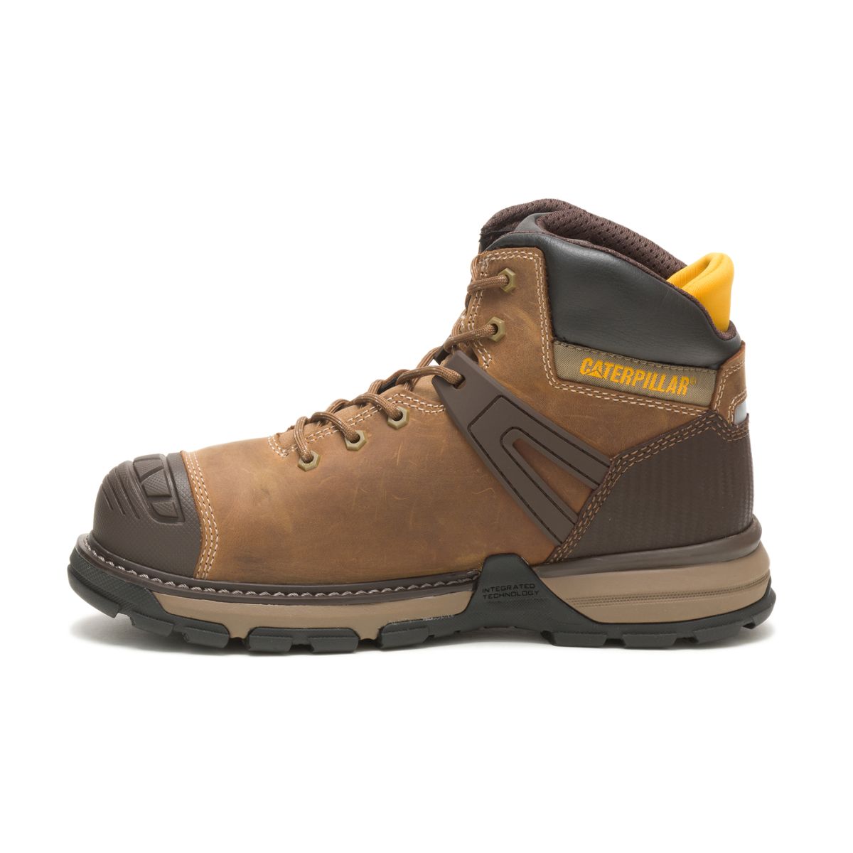 Excavator Superlite Waterproof Soft Toe Work Boot, Dark Beige, dynamic 4