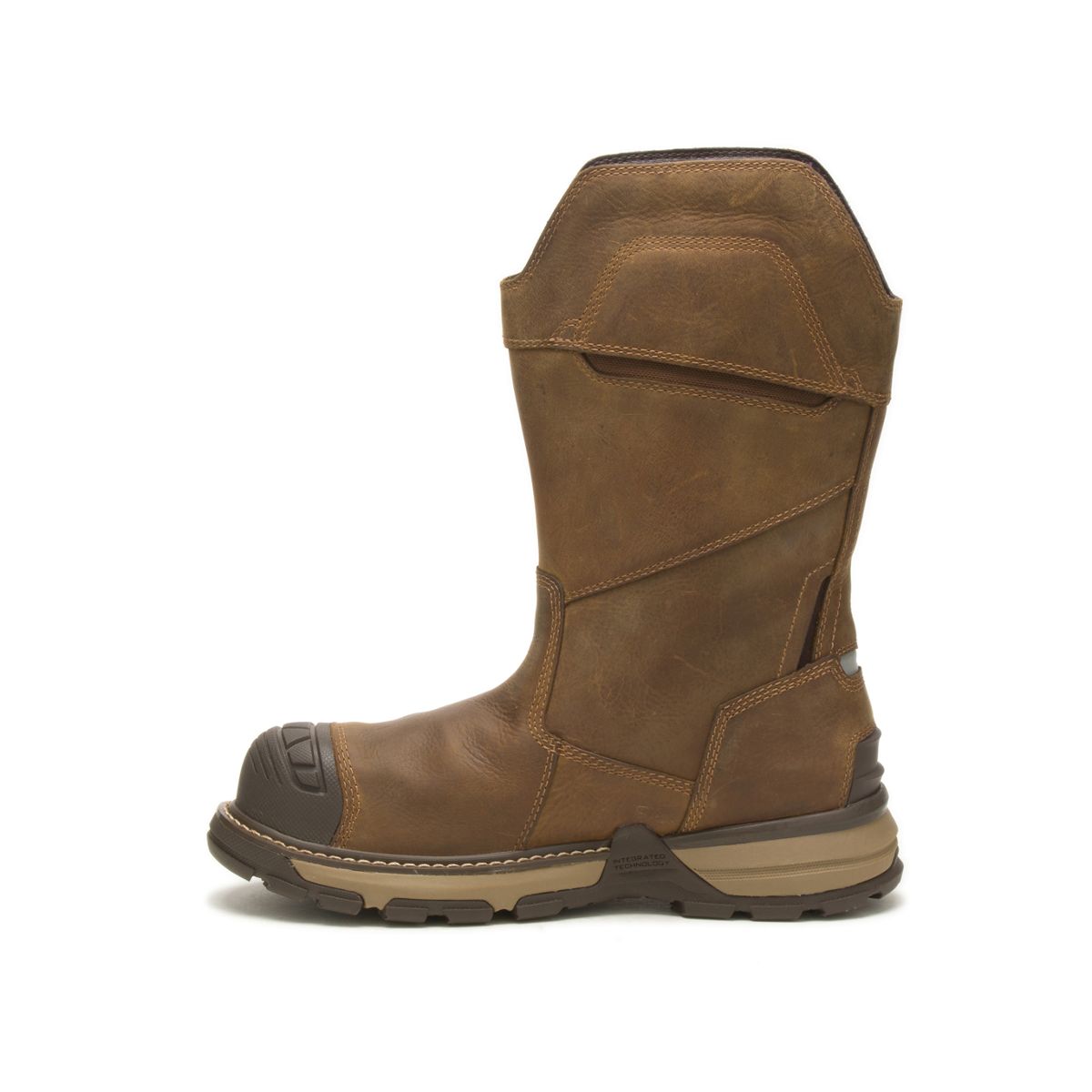 Excavator Superlite Pull-On Waterproof Work Boot, Pyramid, dynamic 5