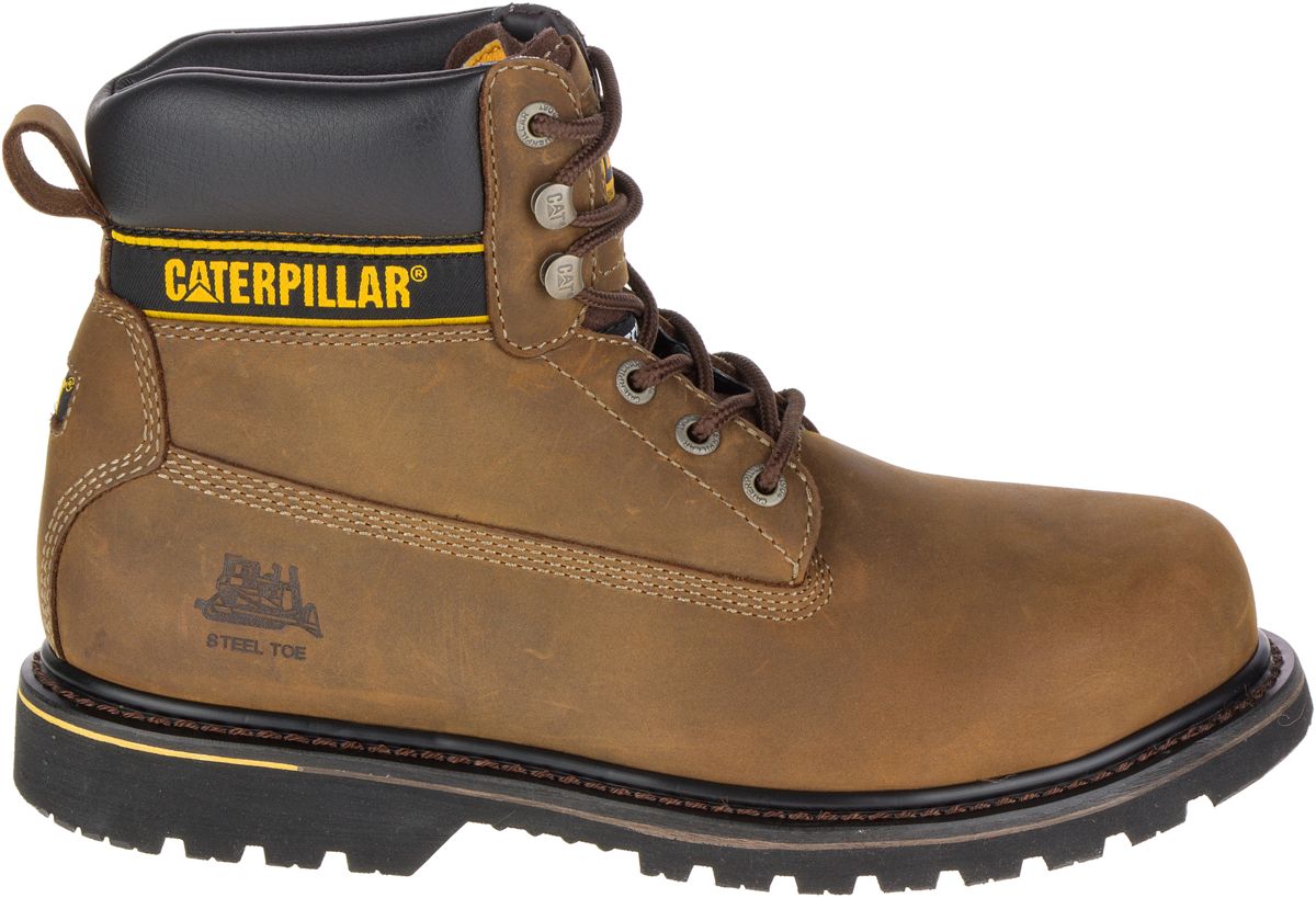 Holton Steel Toe S3 HRO SRC Work Boot, Dark Brown, dynamic