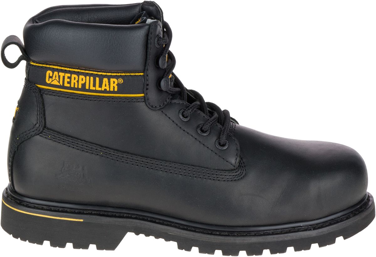 Holton Steel Toe SB FO HRO SRC Work Boot, Black, dynamic