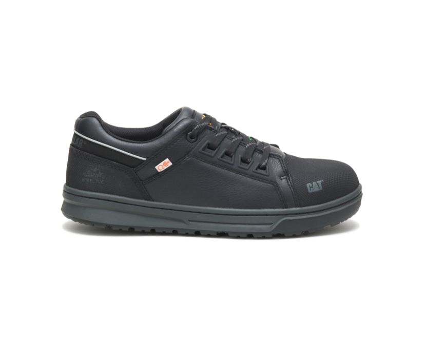 Concave Lo Steel Toe CSA Work Shoe, Black, dynamic 1
