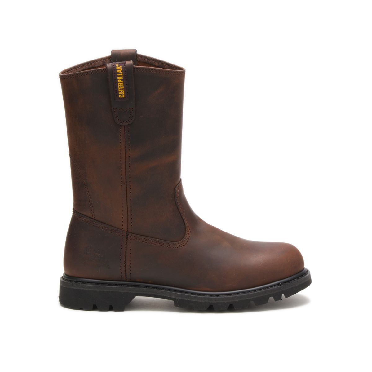 Caterpillar soft toe hot sale work boots