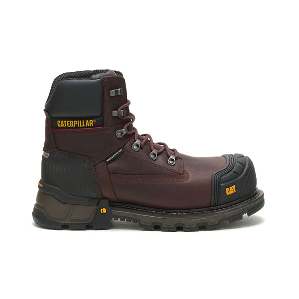 Excavator XL 6” WP TX CT CSA Work Boot, Red Brown, dynamic