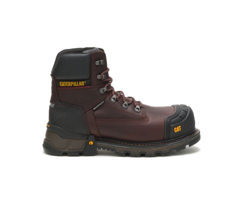 Excavator XL 6” WP TX CT CSA Work Boot, Red Brown, dynamic 1