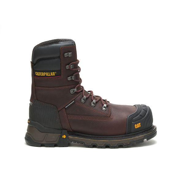 Excavator XL 8” WP TX CT CSA Work Boot, Red Brown, dynamic