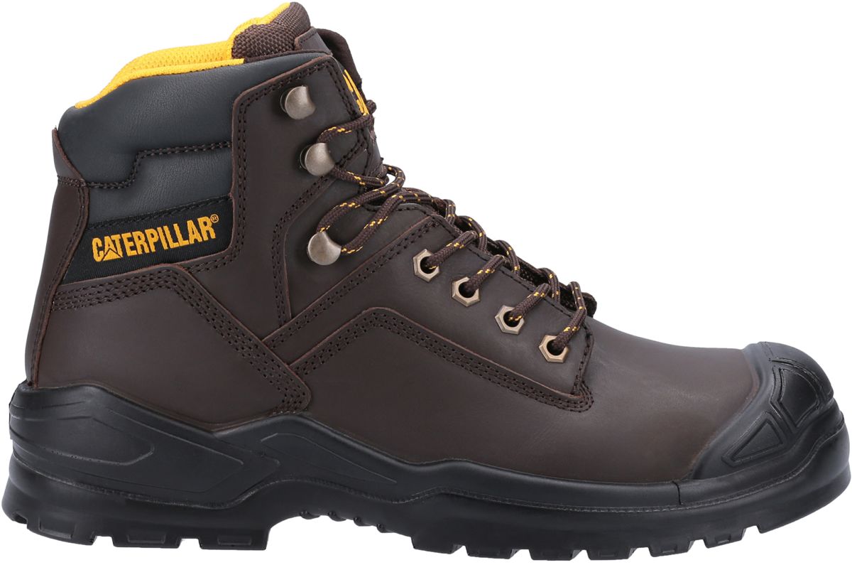 Striver Bump Steel Toe S3 SRC Work Boot, Brown, dynamic