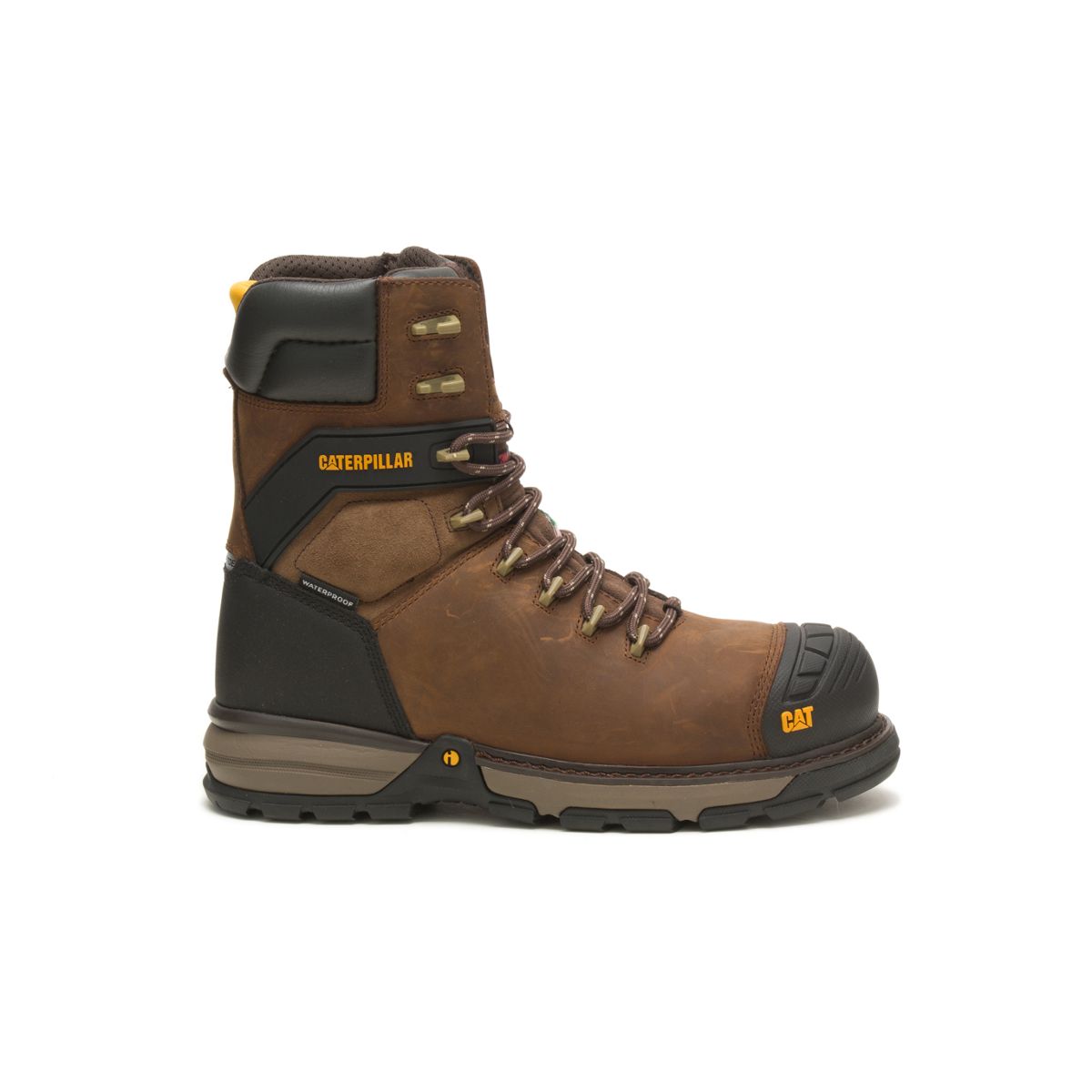 Excavator Superlite 8" Waterproof Thinsulate™ Carbon Composite Toe CSA Work Boot, Dark Brown, dynamic 1