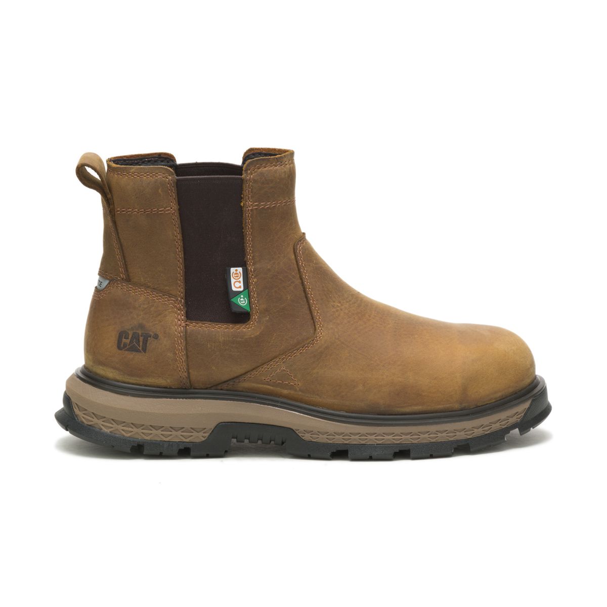 Brown chelsea hotsell safety boots