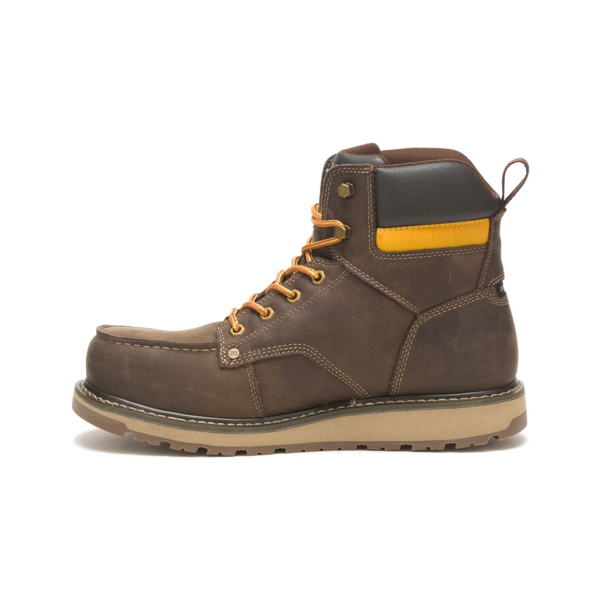 Calibrate Steel Toe CSA Work Boot, Leather Brown, dynamic 4