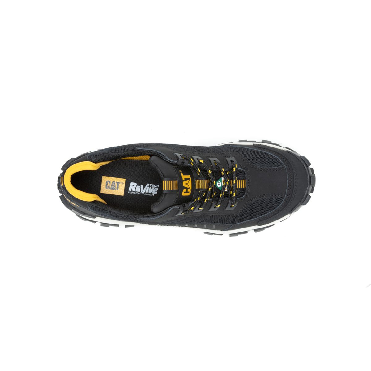 Invader Steel Toe CSA Work Shoe, Black/Full Moon, dynamic 7