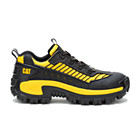 Invader Mecha Composite Toe CSA Work Shoe, Black/Cat Yellow, dynamic 1