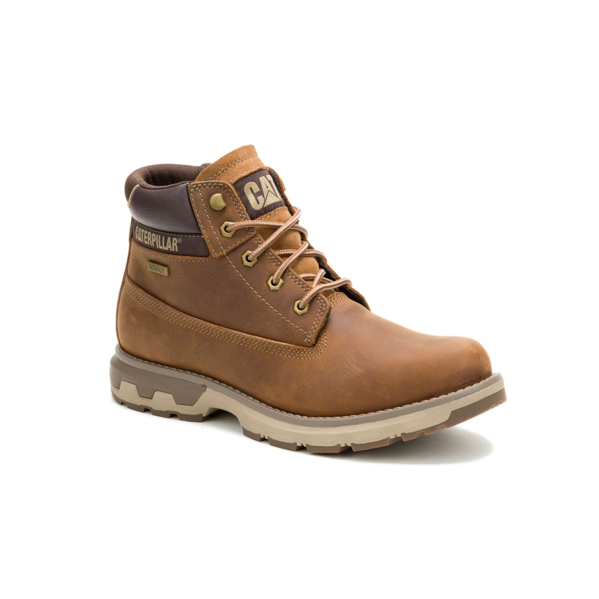 Pursue Waterproof Work Boot, Mushroom, dynamic 2