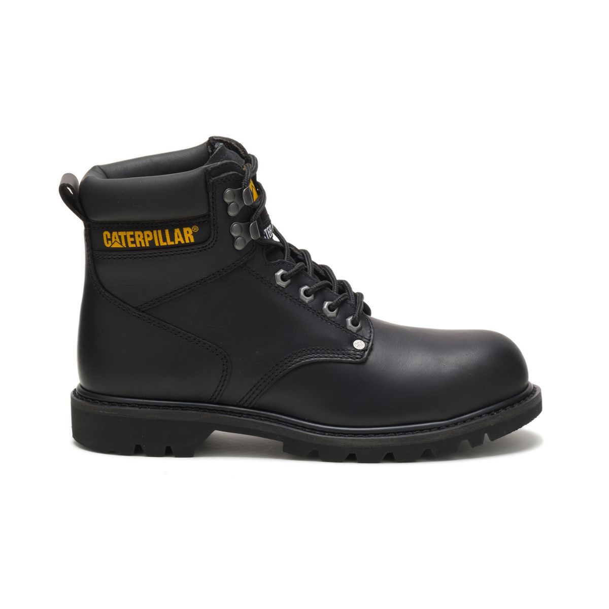 Second Shift Steel Toe Work Boot, Black, dynamic