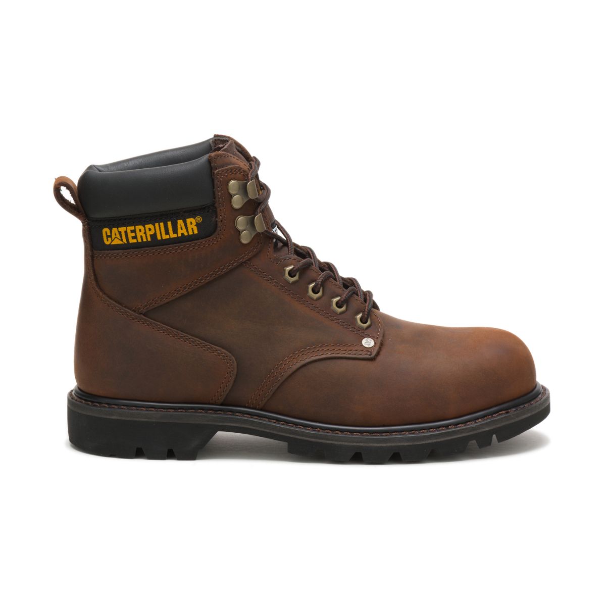 Second Shift Steel Toe Work Boot, Dark Brown, dynamic 1