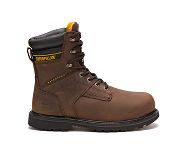 Salvo 8" Waterproof Steel Toe Thinsulate™ Work Boot, Dark Brown, dynamic