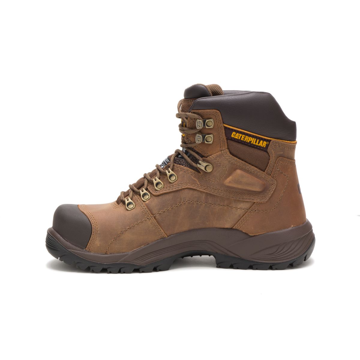 Diagnostic Hi Waterproof Thinsulate™ Steel Toe Work Boot, Dark Beige, dynamic 3