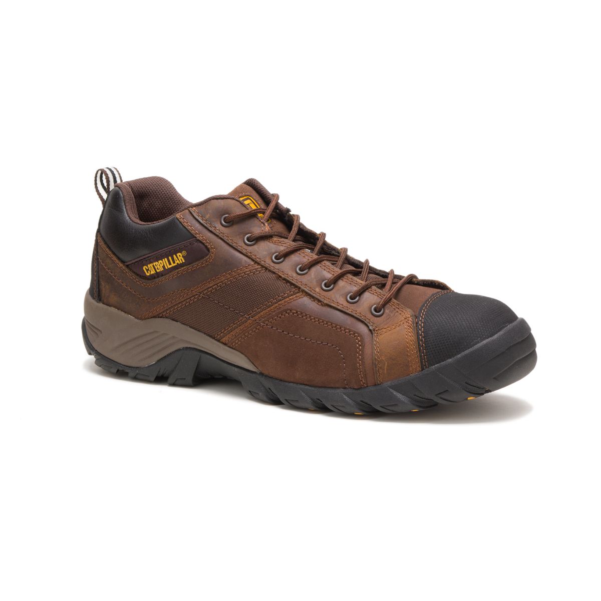 Argon Composite Toe Work Shoe, Dark Brown, dynamic 2