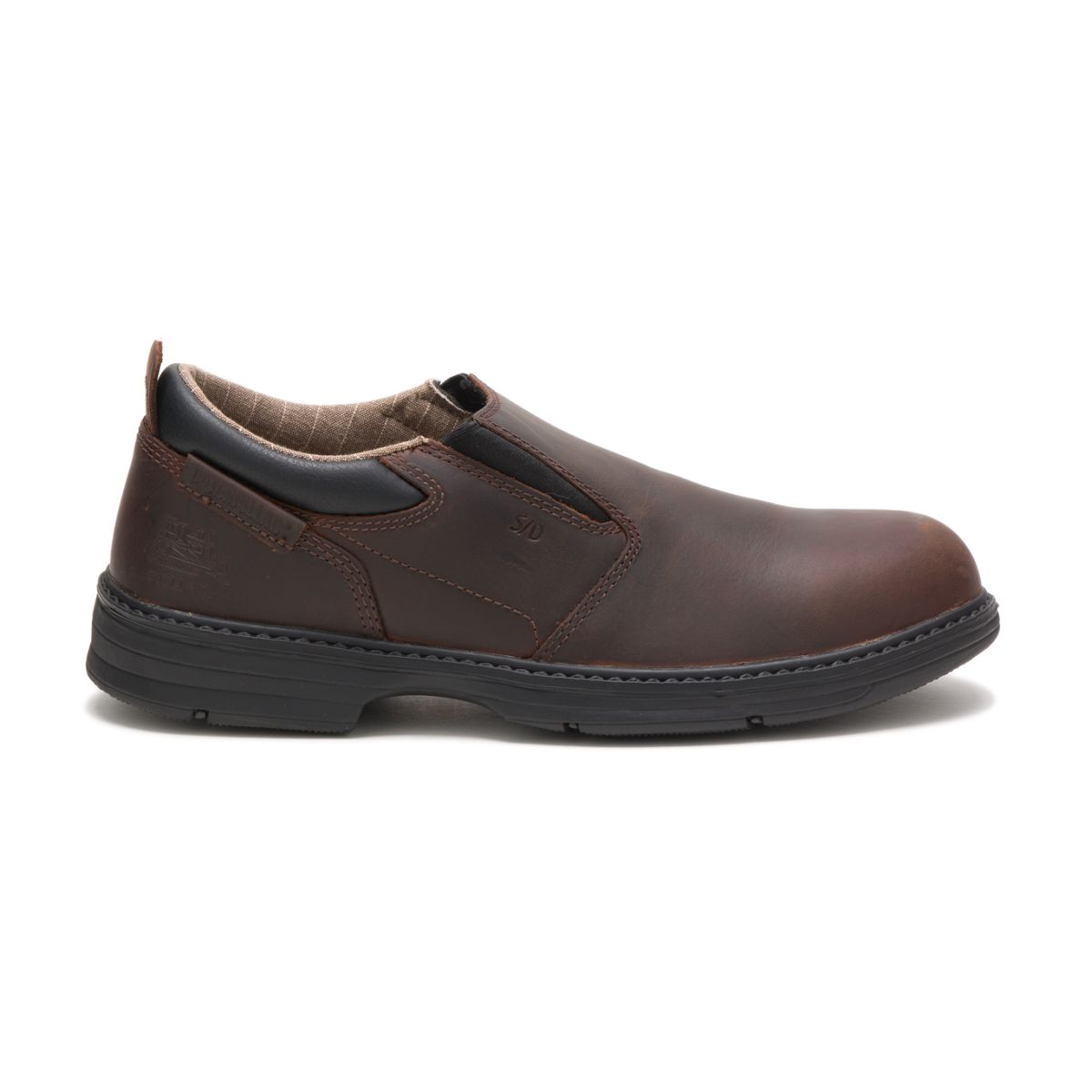 steel toe loafers mens