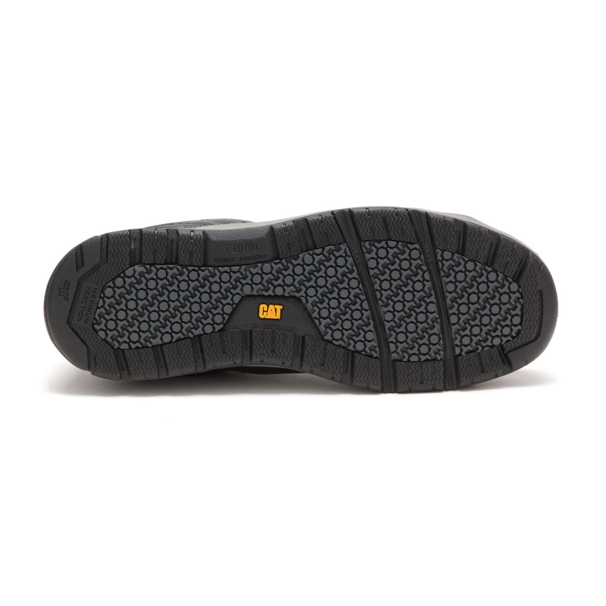 caterpillar men's brode hi steel toe skate shoe