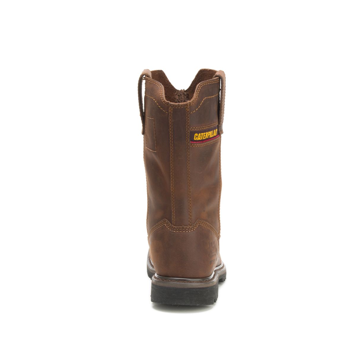 Wellston Pull On Steel Toe Work Boot, Dark Brown, dynamic 4