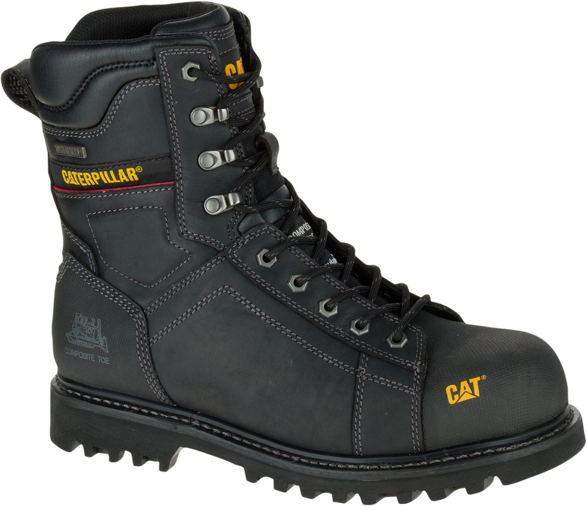 Control 8" Waterproof Composite Toe CSA Work Boot, Black, dynamic 2