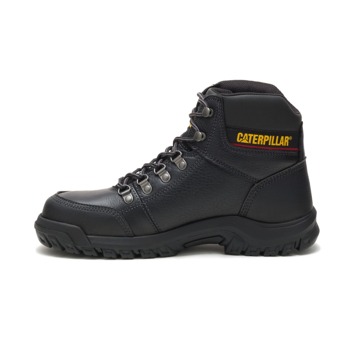 Outline Steel Toe Work Boot, Black, dynamic 3