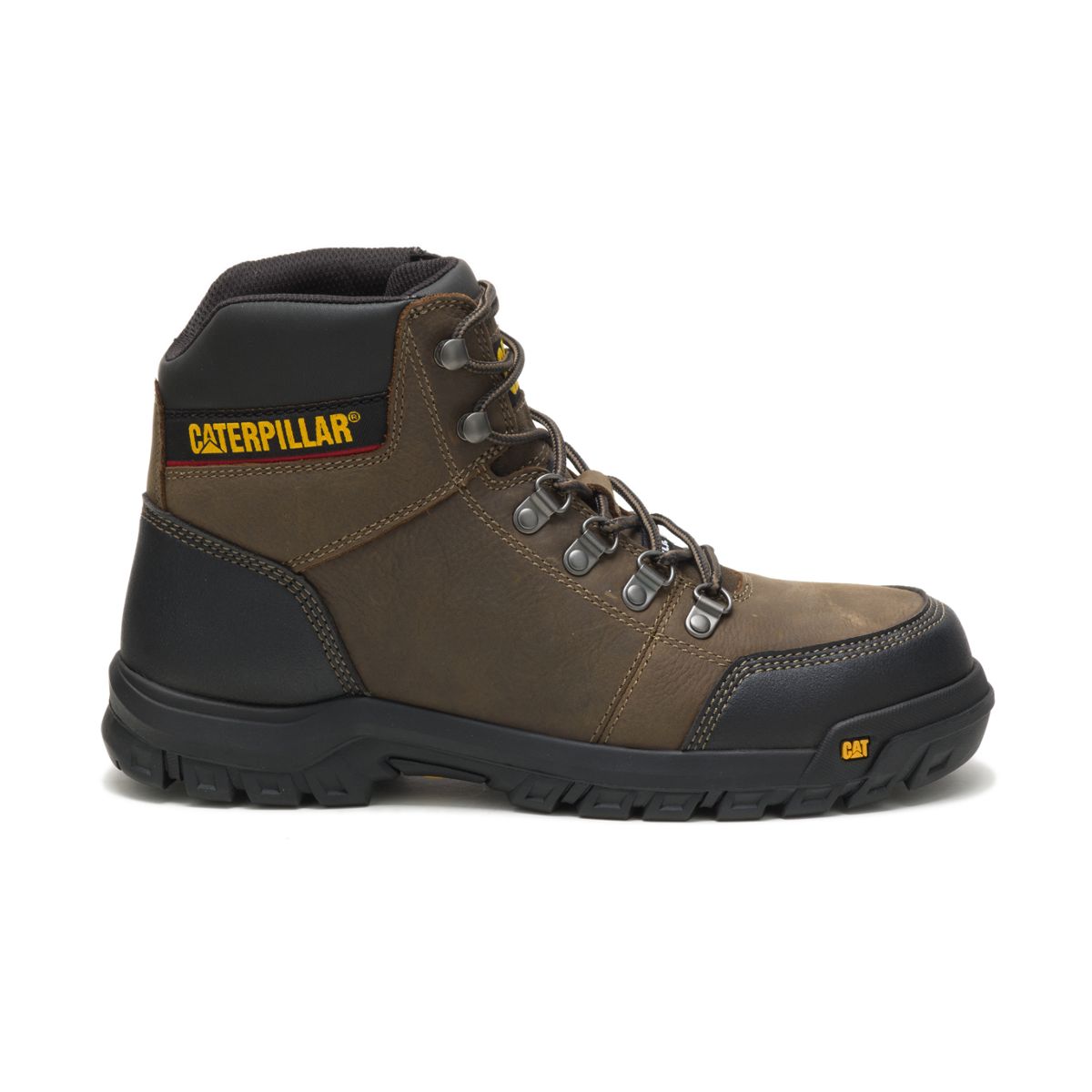 Outline Steel Toe Work Boot, Dark Gull Grey, dynamic 1