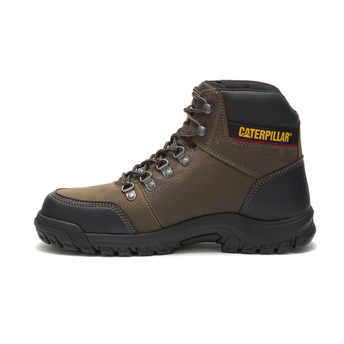 Outline Steel Toe Work Boot, Dark Gull Grey, dynamic 3