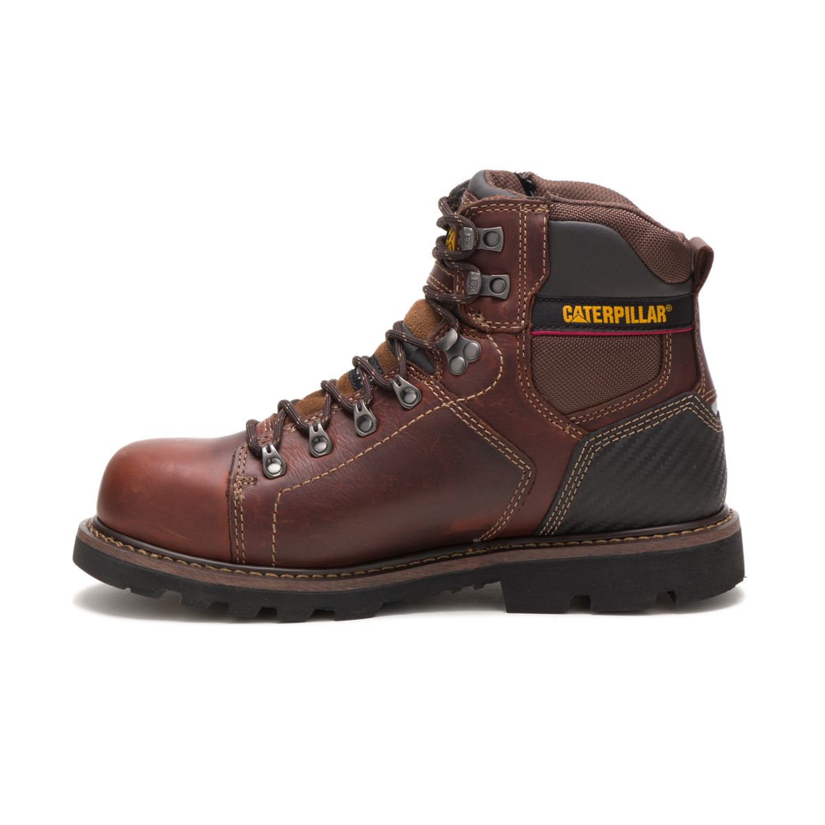 Alaska 2.0 Steel Toe Work Boot, Brown, dynamic 3