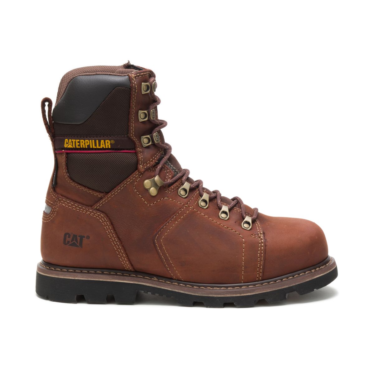 Alaska 2.0 8" Waterproof Thinsulate™ Steel Toe Work Boot, Walnut, dynamic 1