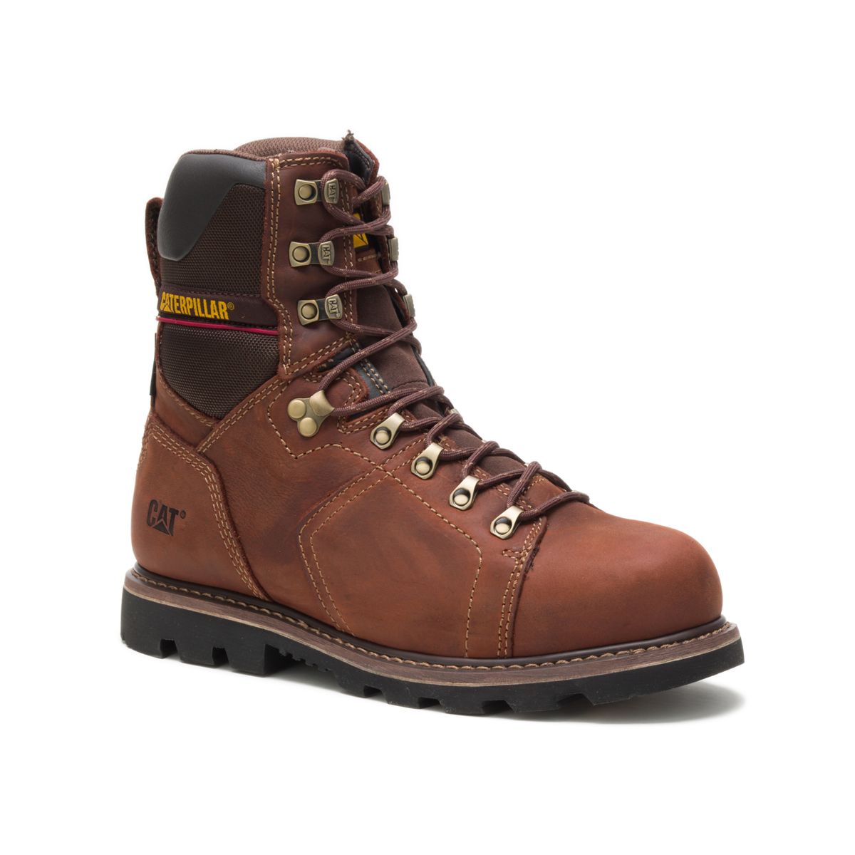 Alaska 2.0 8" Waterproof Thinsulate™ Steel Toe Work Boot, Walnut, dynamic 2