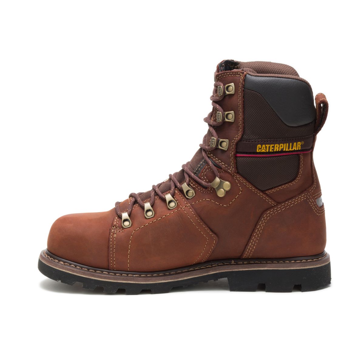 Alaska 2.0 8" Waterproof Thinsulate™ Steel Toe Work Boot, Walnut, dynamic 3
