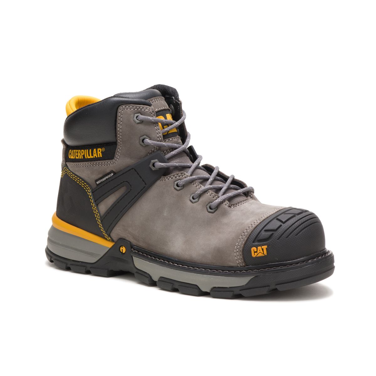 Excavator Superlite Waterproof Carbon Composite Toe Work Boot, Pewter, dynamic 3