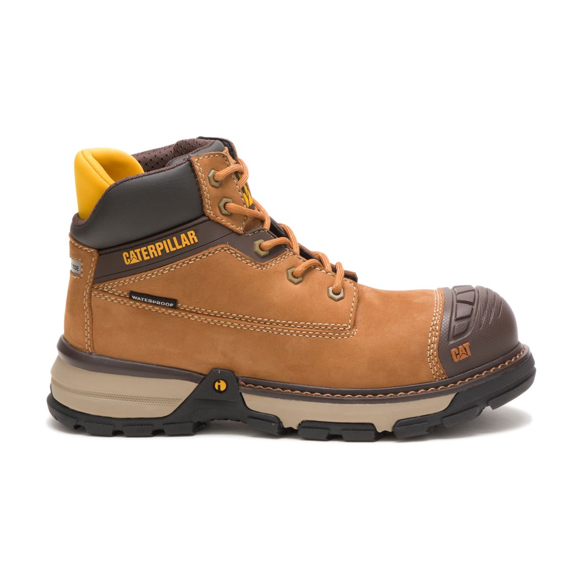 Excavator Superlite Waterproof Carbon Composite Toe Work Boot, Sudan Brown, dynamic