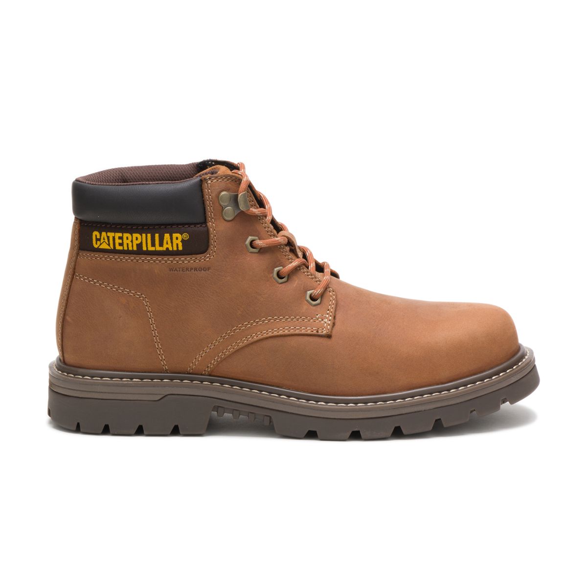 cat waterproof steel toe boots