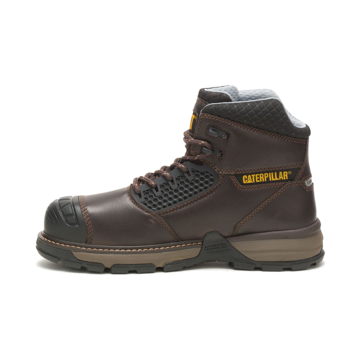 Excavator Superlite Cool Carbon Composite Toe Work Boot, Dark Brown, dynamic 4