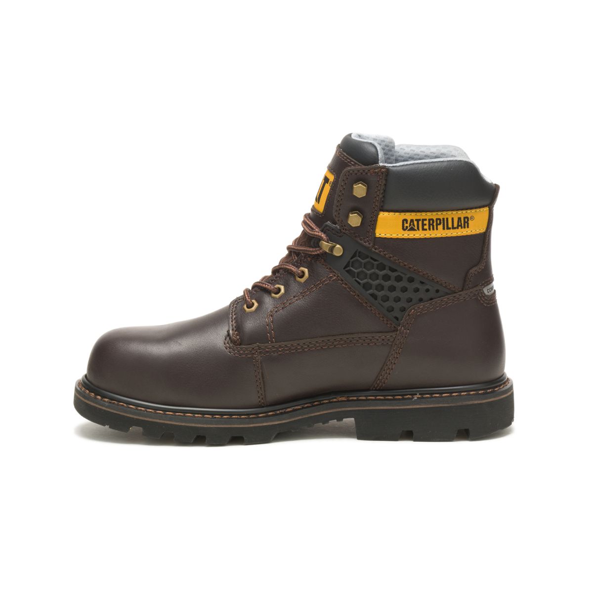 Structure Cool Composite Toe Work Boot, Dark Brown, dynamic 3