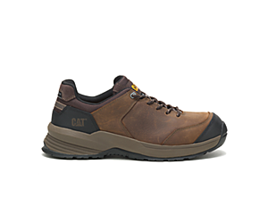 Streamline 2.0 Leather Composite Toe Work Shoe, Clay, dynamic