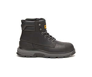 Exposition 6" Alloy Toe Work Boot, Black, dynamic